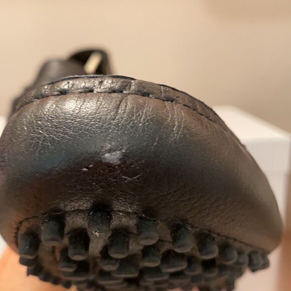 JOYKS “Vitello Nero” Driving Moccasin Loafers - Picture 4 of 6